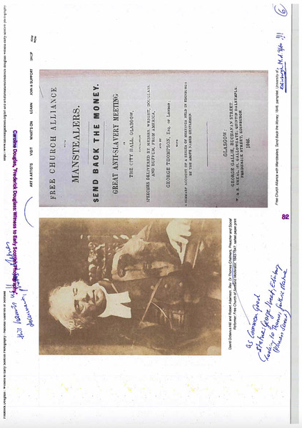 'Frederick Douglass : Witness to Early Scottish Photography', Common Good and Colonialism: How Does Collective Relate To The Common Good? (Study Resource)