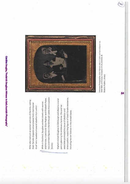 'Frederick Douglass : Witness to Early Scottish Photography', Common Good and Colonialism: How Does Collective Relate To The Common Good? (Study Resource)