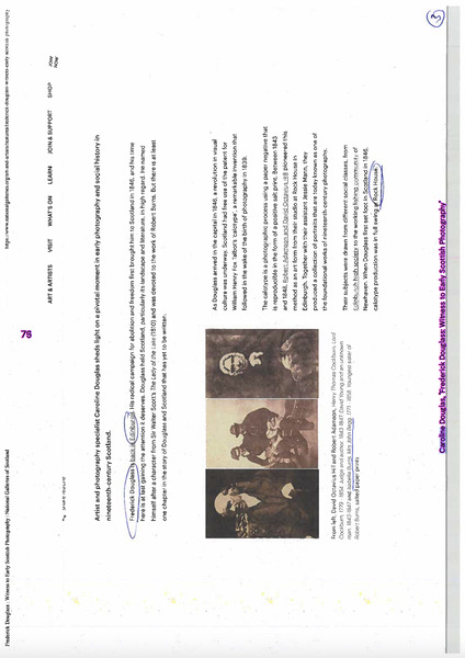 'Frederick Douglass : Witness to Early Scottish Photography', Common Good and Colonialism: How Does Collective Relate To The Common Good? (Study Resource)