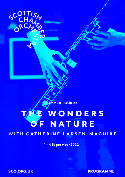 On-line programme from Scottish Chamber Orchestra