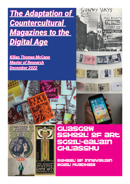 The Adaptation of Countercultural Magazines to the Digital Age
