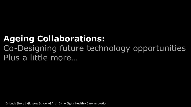 Co-Designing future technology opportunities plus a little more...