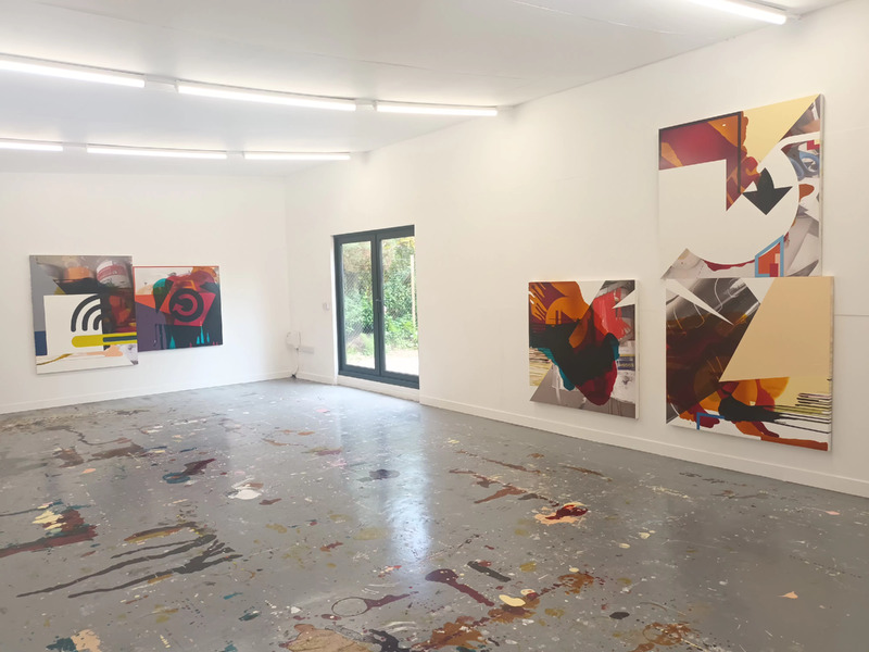 Solo Exhibition: Michael Stubbs, 'studioshowflow', Crownlands Studio, Sizewell, Suffolk, UK