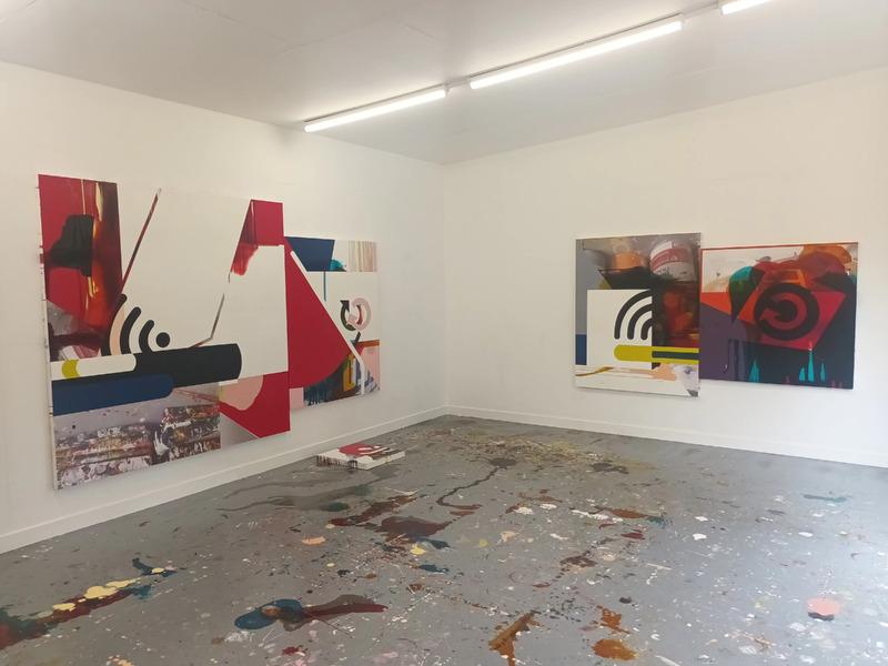 Solo Exhibition: Michael Stubbs, 'studioshowflow', Crownlands Studio, Sizewell, Suffolk, UK