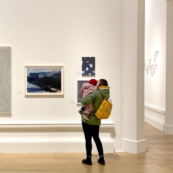 Things Are Looking Up (through the leaves) [Society of Scottish Artists, 130th Anniversary Exhibition, 2022-3, RSA, Edinburgh]