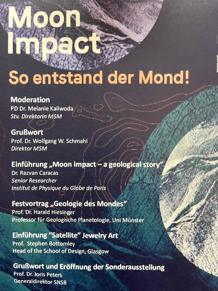 Opening Event Flyer for Moon Impact events