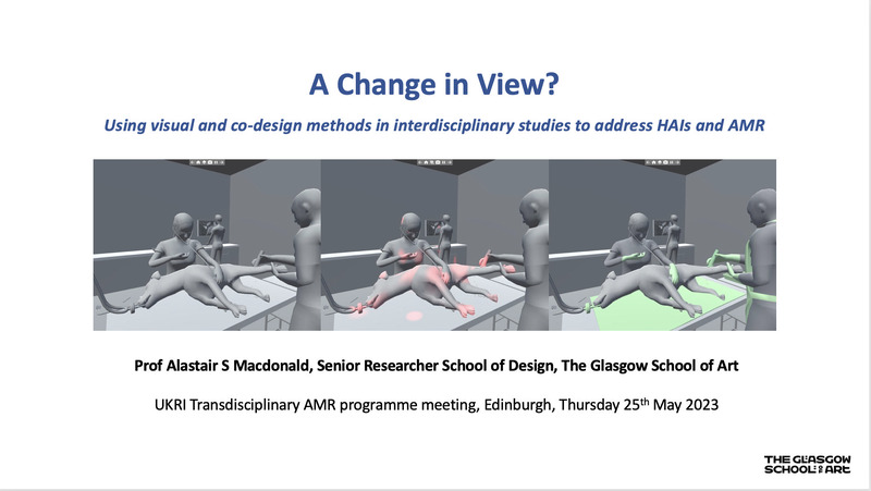A Change in View?

Using visual and co-design methods in interdisciplinary studies to address HAIs and AMR