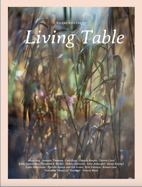 Guest Speaker, The Living Table (flora), Forgan Arts Centre