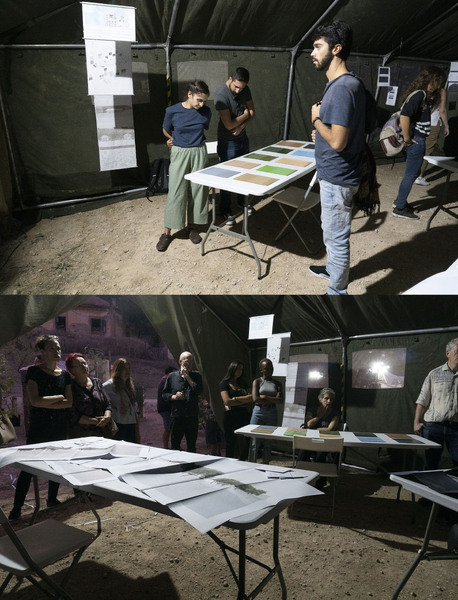 'Coffee Letters', UN Tent, Ledra Palace Crossing, Nicosia