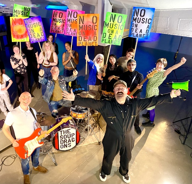 No Music on a Dead Planet (T-Shirt/ Range of merchandise/ Multiple)
Ross Sinclair/The Soup Dragons