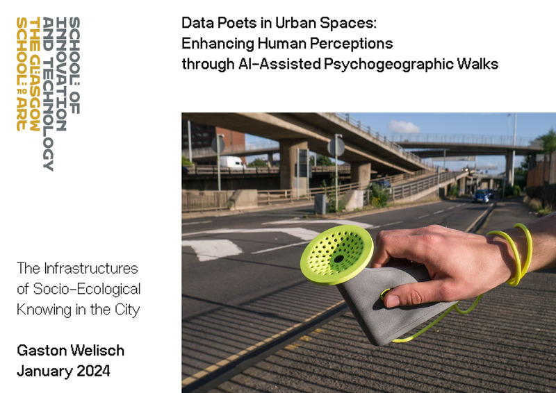 Data Poets in Urban Spaces: Enhancing Human Perceptions through AI-Assisted Psychogeographic Walks