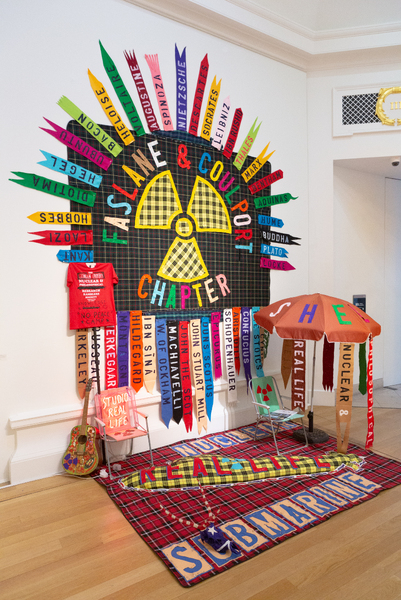 Decorative Picnic Blanket Display (with Sitooterie) produced by the Faslane and Coulport Chapter of The Real Life Nuclear and Philosophical Ramblers Research Society
Loch Long/Gareloch/Firth of Clyde 2023