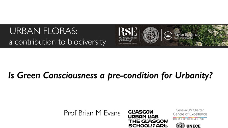 Is Green Consciousness a pre-condition for Urbanity?