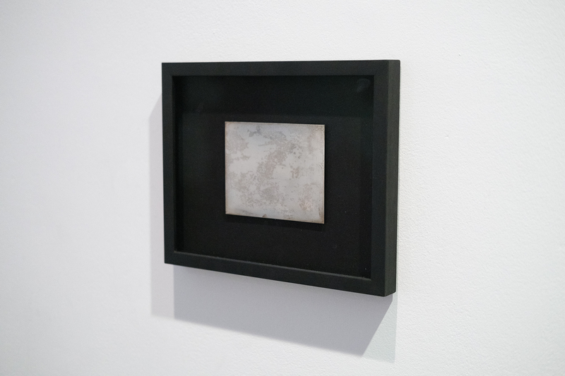Memory/Sunset, Solid sterling sliver plate etched with Selenium  4 x 5 inches  8x10 inches (framed)