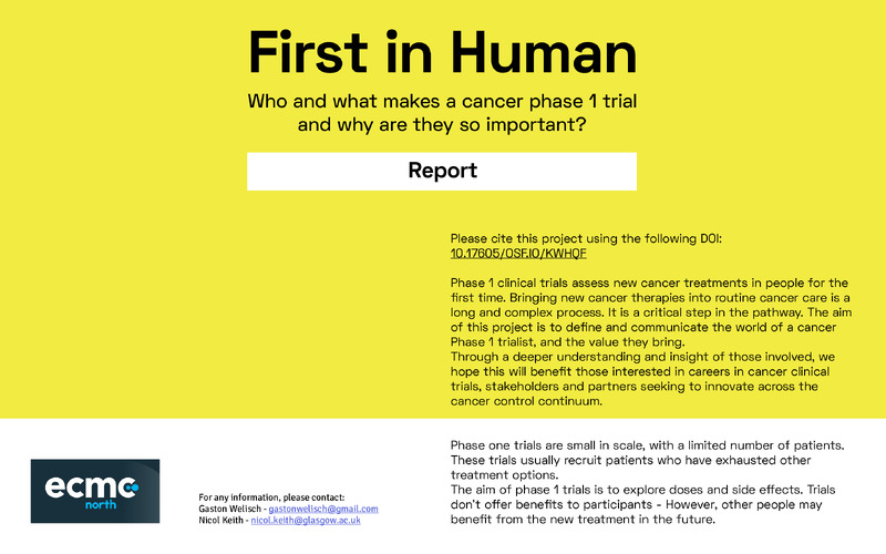 First in Human: Who and what makes a cancer phase 1 trial and why are they so important?