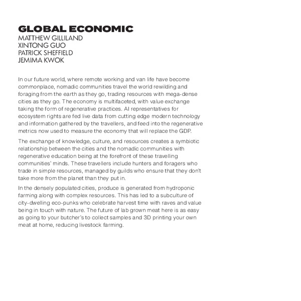 Regenerative Futures: From Global to Local Development in 2032
