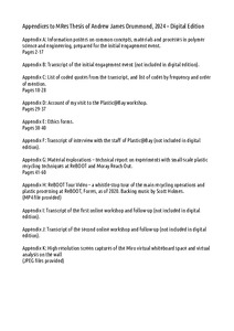 Appendices