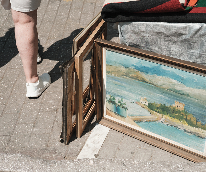 ‘Flea Market Painting’, 20 x 24inches GicléePrint 2021