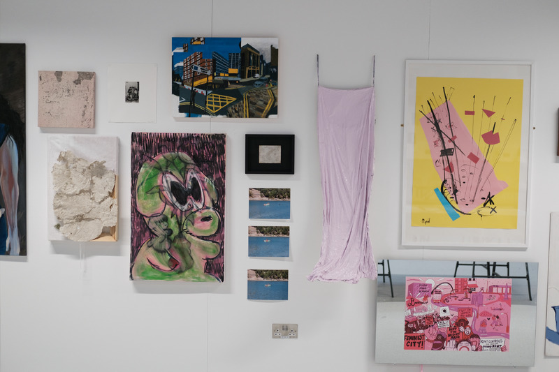 Work exhibited in the group exhibition "Salon D' Inclusion"