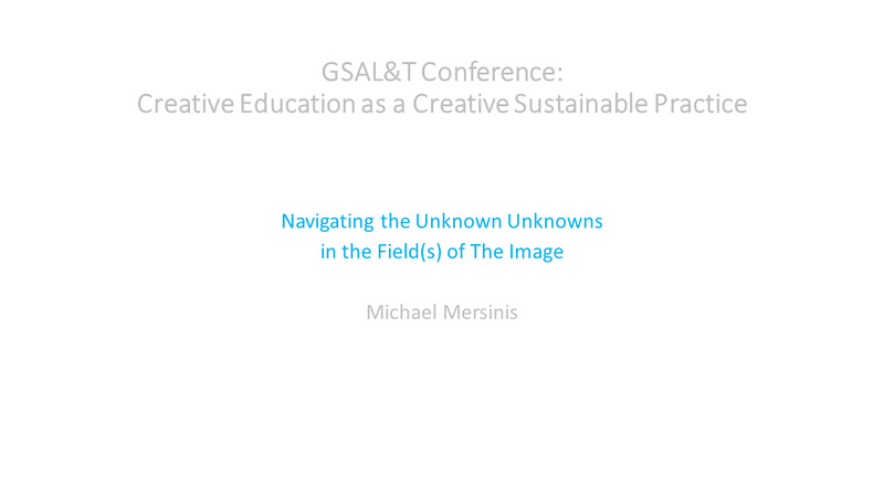 Navigating the Unknown Unknowns in the Field(s) of The Image