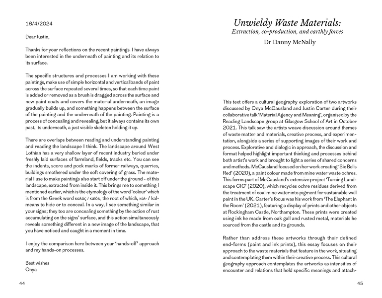 Practicing Landscape Field Guide No. 3: Landscapes of Energy and Extraction: Material Agency and Meaning