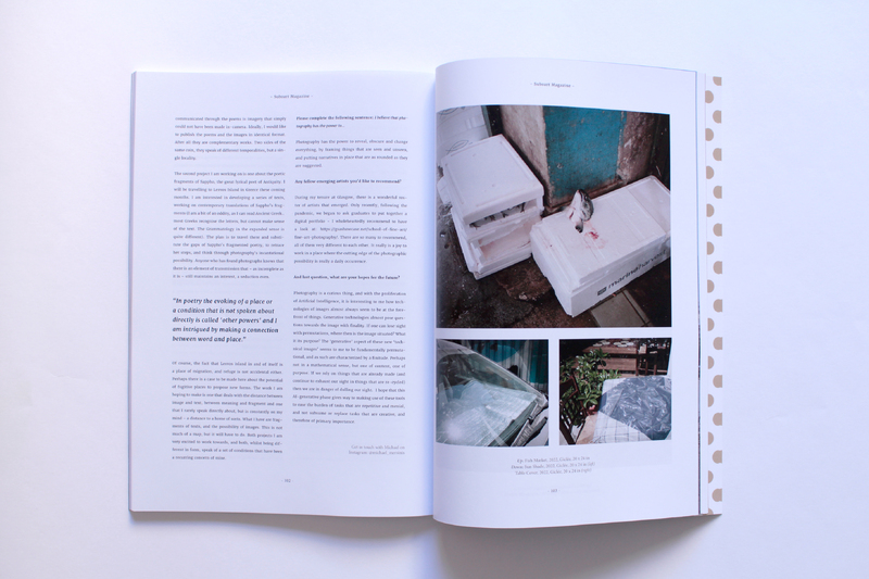 Thinking in Photographs with Michael Mersinis