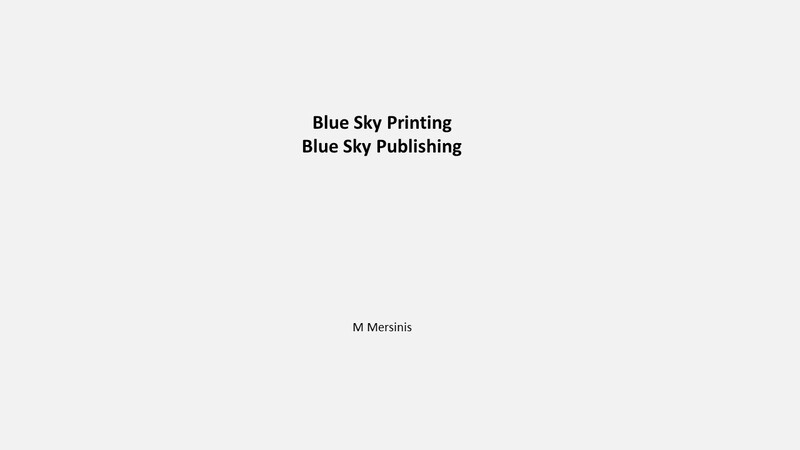 Blue Sky Publishing, Blue Sky Printing - Publishing Guides for the Field