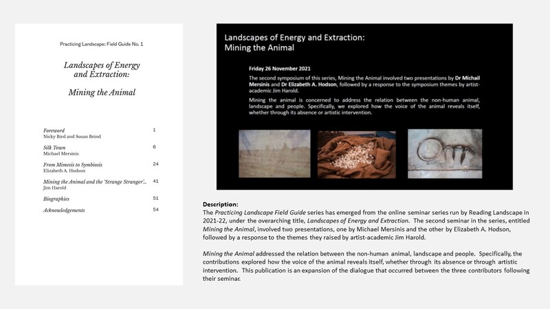 Reading Landscape Field Guides #1-2-3 Book Launch