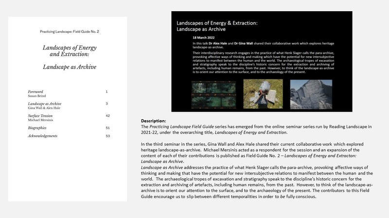 Reading Landscape Field Guides #1-2-3 Book Launch