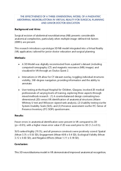 Pdf of conference abstract