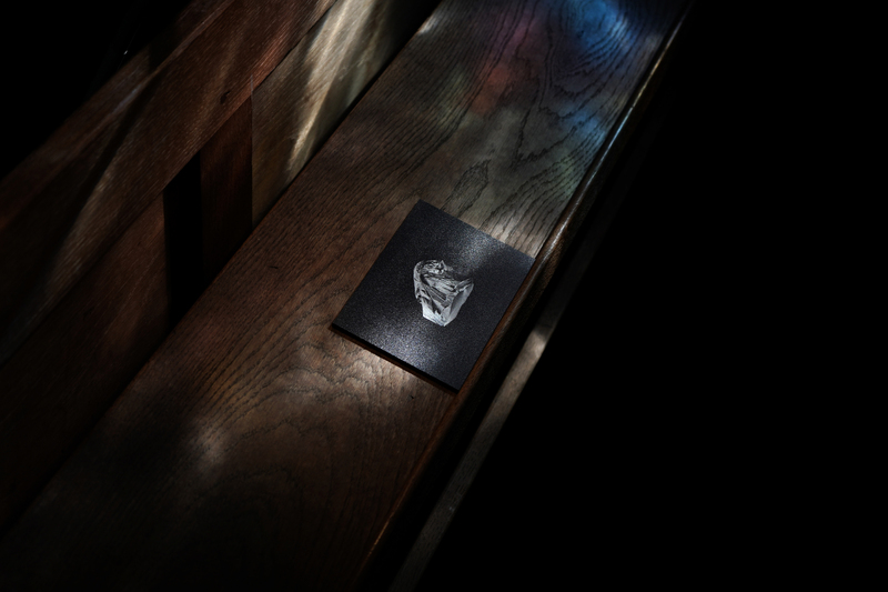 Wad, 2024, direct print on brushed aluminium, 15 x 10cm, 1/1