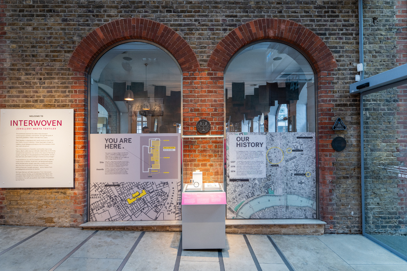 Work Exhibited as part of 'Interwoven' Exhibition - Goldsmiths' Centre, London