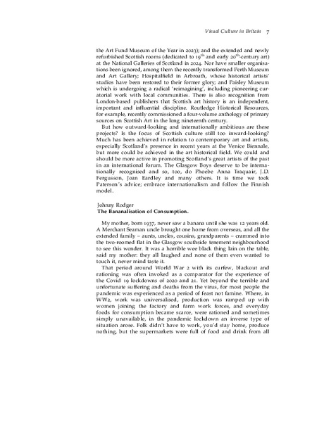 The Bananalisation of Consumption