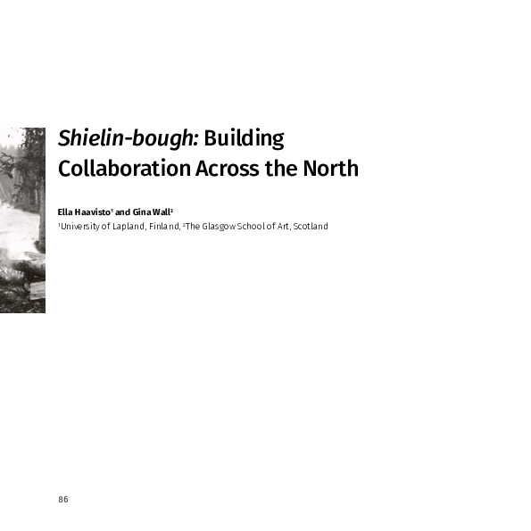 Shielin-bough: Building Collaboration Across the North