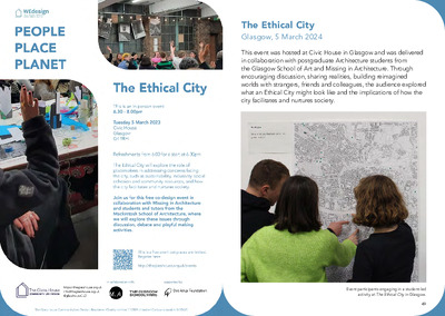 People, Place, Planet: The Ethical City