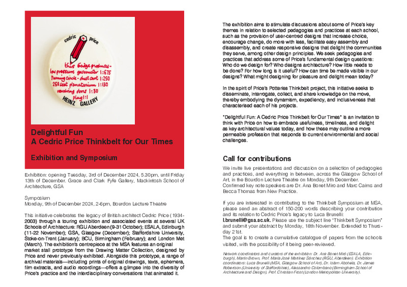 Thinkbelt flyer