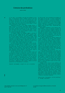 'Creatures of the Deep' - an article in PSIAX Magazine 8 entitled 'Drawing & Ecology'.