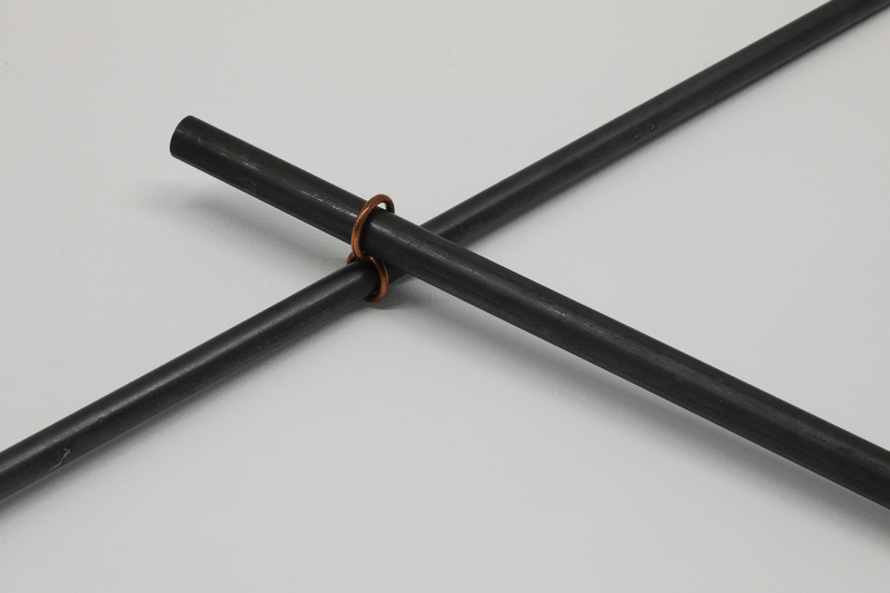 ring (copper prototype on steel bars)